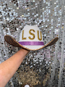 LSU Tiger Print Hat-6