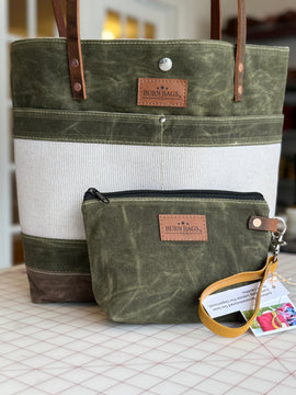 Olive Green Classic Burn Bag - 0