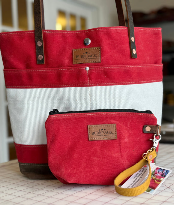 Engine Red Classic Burn Bag