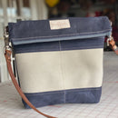 Crossbody Burn Bag- Navy-1