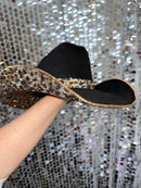 Black Suede & Brown Leopard Rhinestones-2