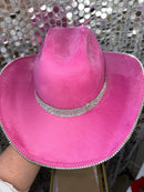 Barbie Pink Hat & Crystal Rhinestones-3