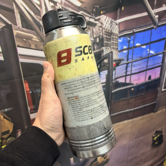 Sc8tt Safety 32oz Stainless Steel Water Bottle