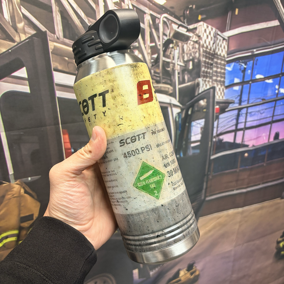 Sc8tt Safety 32oz Stainless Steel Water Bottle