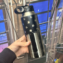 Black Flag 32oz Stainless Steel Water Bottle-1