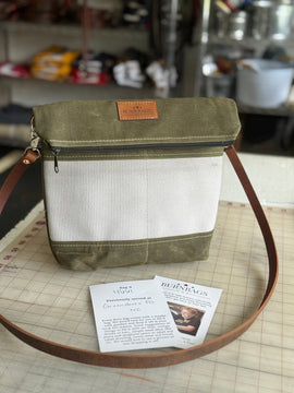 Crossbody Burn Bag-Olive Green - 0