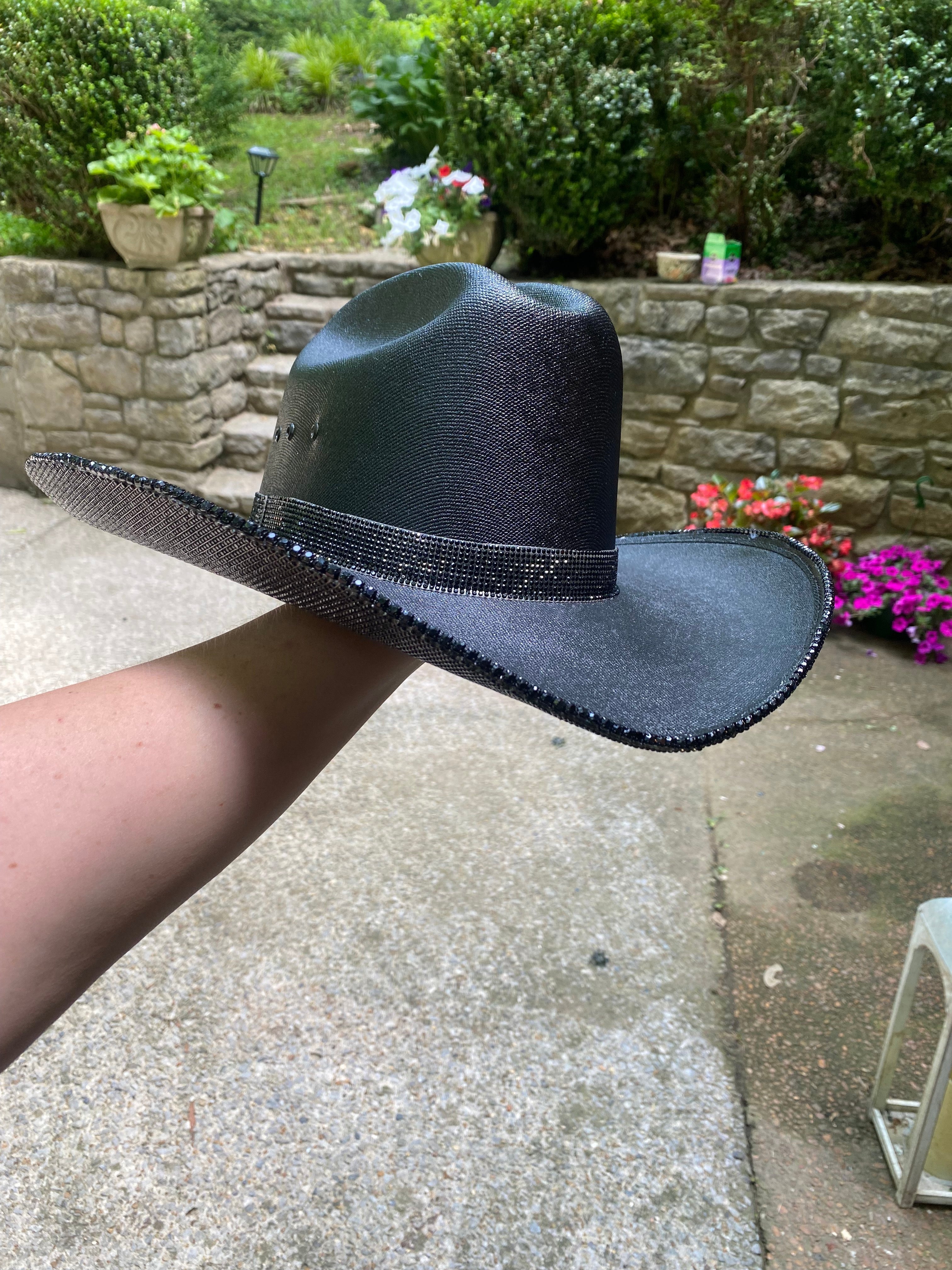 "Blacked Out" - Underneath Brim Only