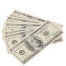 Money Prop - Series 2000 $100's Crisp New $10,000 Full Print Stack-3