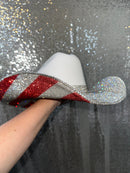 The "America" Hat - Crystal On Top-1