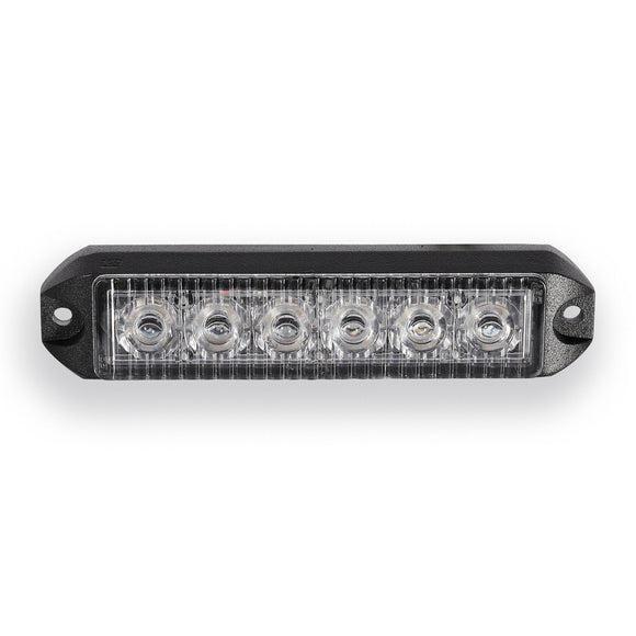 6 LED Emergency Vehicle Grille Warning Light Head