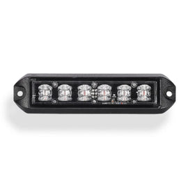 6 LED Emergency Vehicle Grille Warning Light Head