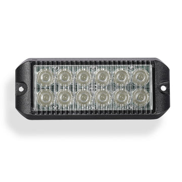 12 LED Emergency Vehicle Grille light - Surface mount