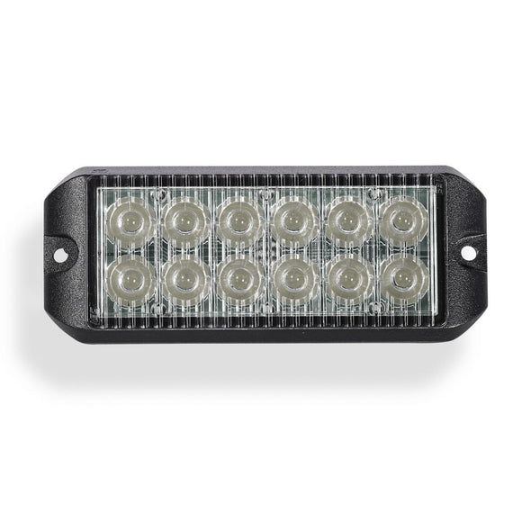 12 LED Emergency Vehicle Grille light - Surface mount