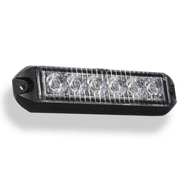 6 LED Emergency Vehicle Grille Warning Light Head - 0