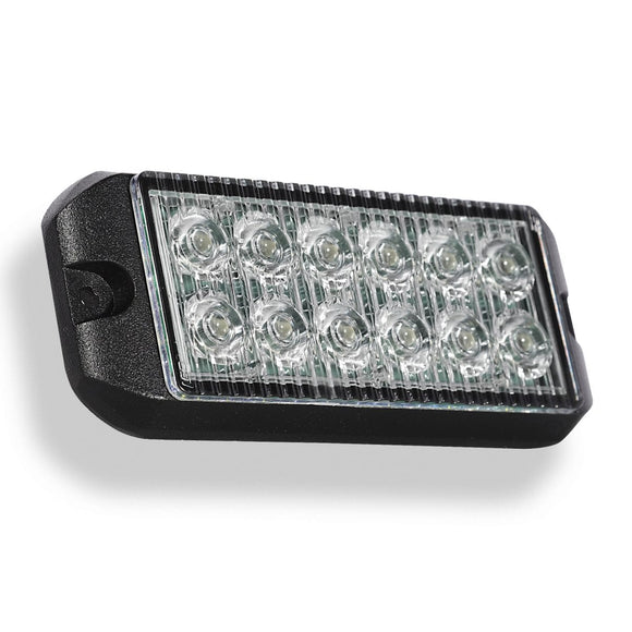 12 LED Emergency Vehicle Grille light - Surface mount