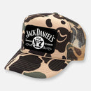 BROWN CAMO CURVED BILL HAT COLLECTION-20