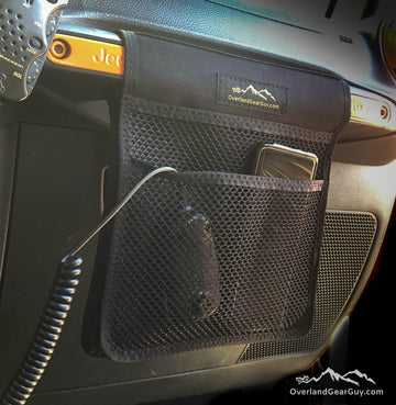 Jeep Grab Handle Mesh Flat Pocket - 0