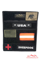 Jeep Grab Handle Velcro Flat Pocket-9