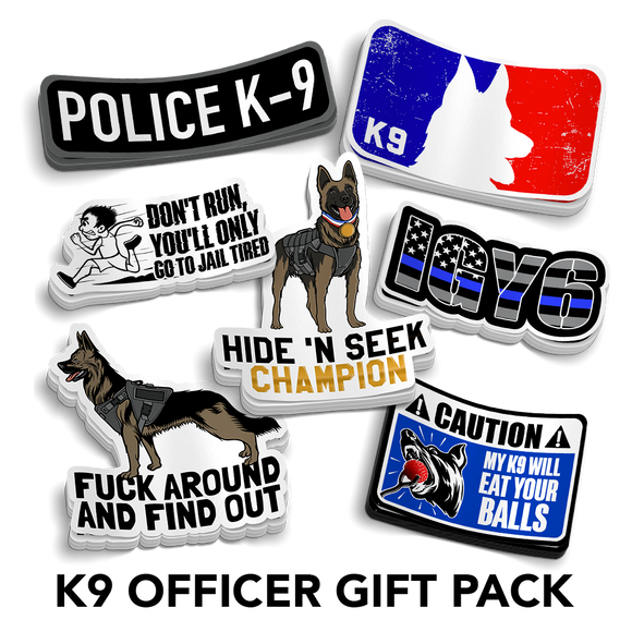 K9 Officer | Sticker Gift Packs