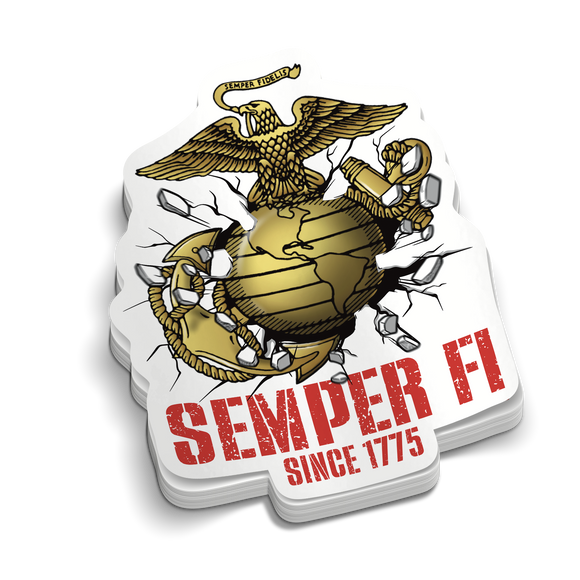 Marine Corps 250th Birthday Pack (11 Stickers)