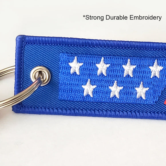 Blue Collar American Key Chain & Bottle Opener
