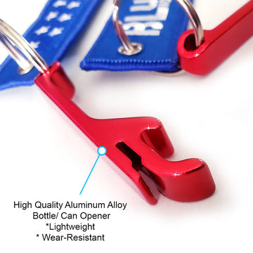 Blue Collar American Key Chain & Bottle Opener - 0