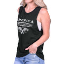 Women's Unalienable Rights Muscle Tank - Black-3