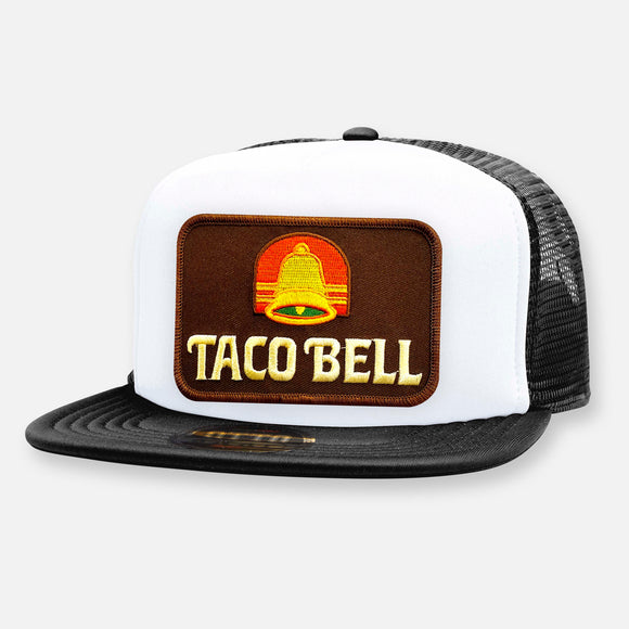 VINTAGE TACO BELL FLAT BILL PATCH HAT