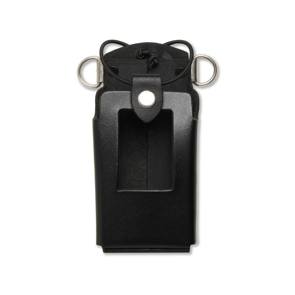 Leather Radio Carrier (w Window for Screen)