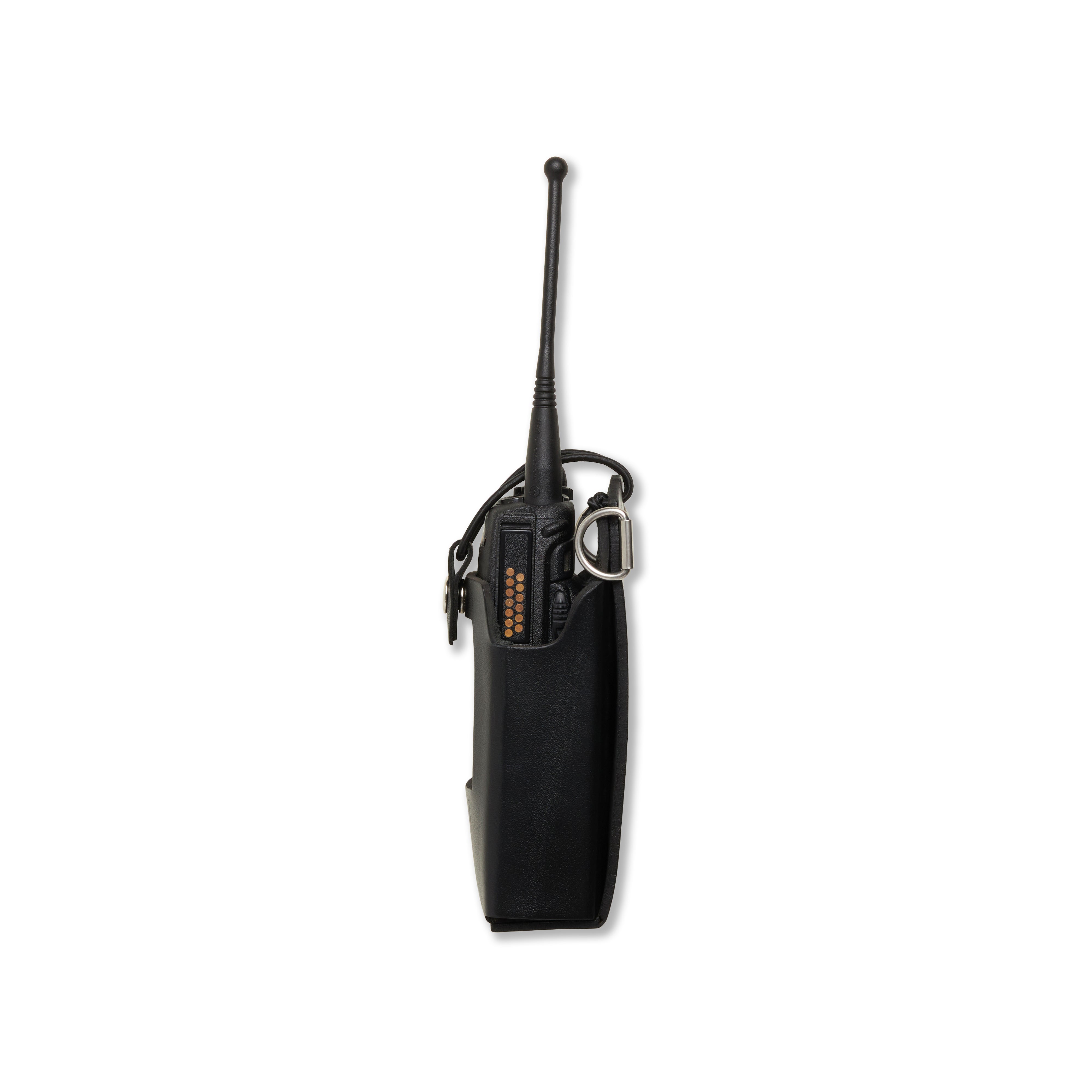 Leather Radio Carrier (w Window for Screen)