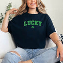 St Patricks Day Cute Lucky Clover Top-1