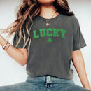 St Patricks Day Cute Lucky Clover Top-4