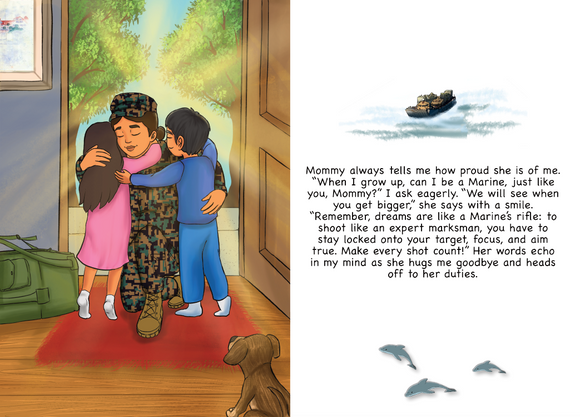 Marine Children's Book - My Mommy, My Marine