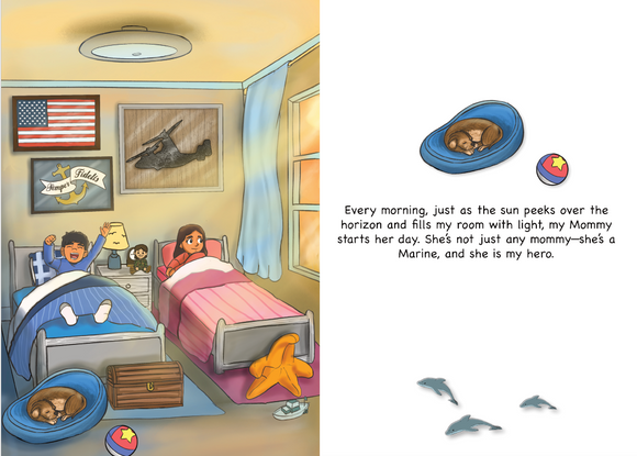 Marine Children's Book - My Mommy, My Marine