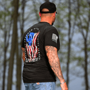 Men's Dangerous Freedom Over Peaceful Slavery Patriotic T-Shirt-3