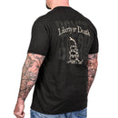 Men's Metallic Gold Liberty or Death Patriotic T-Shirt-4