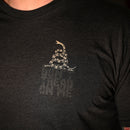 Men's Metallic Gold Liberty or Death Patriotic T-Shirt-7