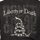 Men's Metallic Gold Liberty or Death Patriotic T-Shirt-9