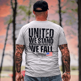 Men's United We Stand Patriotic T-Shirt