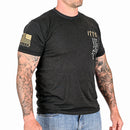 Men's We Are Not Descended from Fearful Men  Patriotic T-Shirt - Heather Black-2