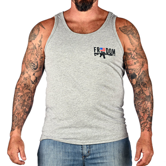 Men's Freedom Stick Patriotic 2A Tank Top