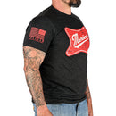 Men's 'Merica Patriotic T-Shirt - Heather Charcoal-3