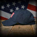 Navy Ripstop Full Fabric American Flag Range Hat-3