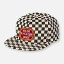 CHECKERBOARD PIT CREW PATCH HAT COLLECTION BLACK-WHITE-10