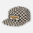 CHECKERBOARD PIT CREW PATCH HAT COLLECTION BLACK-WHITE-9
