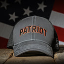 Charcoal & Black "Patriot" Trucker Hat-4