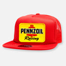 PENNZOIL RACE TEAM FLAT BILL PATCH HAT-2
