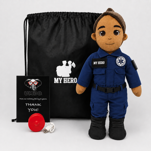 Paramedic Doll & EMT Doll | Recordable First Responder Gift
