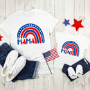 Patriotic Mama & Mini Matching T-shirt-1