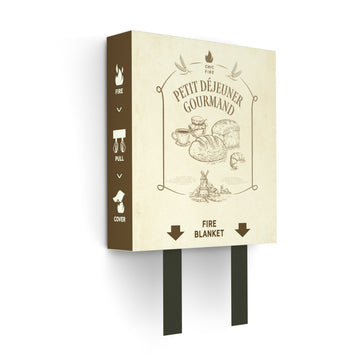 Design Fire Blanket - Petit Dejeuner Gourmand